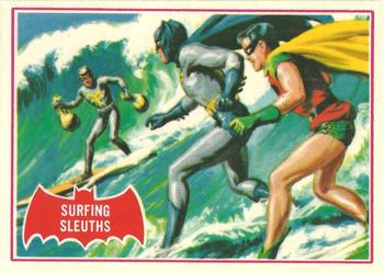 1989 Topps Batman Deluxe Reissue Edition #20A Surfing Sleuths Front