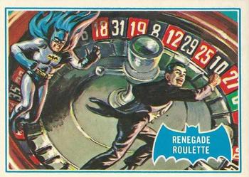 1989 Topps Batman Deluxe Reissue Edition #12B Renegade Roulette Front