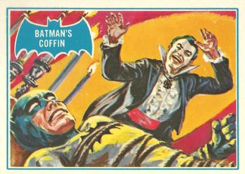 1989 Topps Batman Deluxe Reissue Edition #13B Batman's Coffin Front