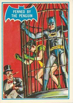 1989 Topps Batman Deluxe Reissue Edition #16B Penned by the Penguin Front