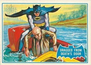 1989 Topps Batman Deluxe Reissue Edition #25B Dragged from Death's Door Front