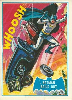 1989 Topps Batman Deluxe Reissue Edition #40B Batman Bails Out! Front