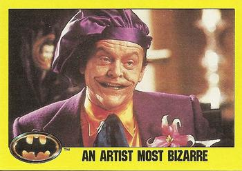 1989 Topps Batman #225 An Artist Most Bizarre Front