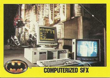 1989 Topps Batman #255 Computerized SFX Front