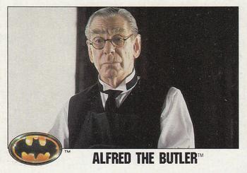 1989 Topps Batman #9 Alfred the Butler Front