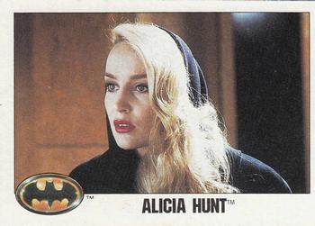 1989 Topps Batman #12 Alicia Hunt Front