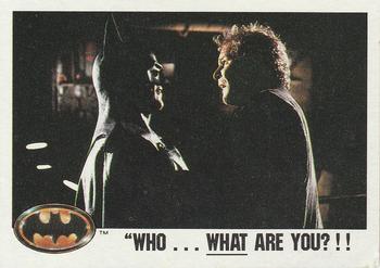 1989 Topps Batman #18 Who…What are you?!! Front