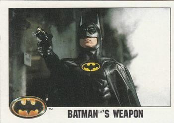 1989 Topps Batman #28 Batman's Weapon Front