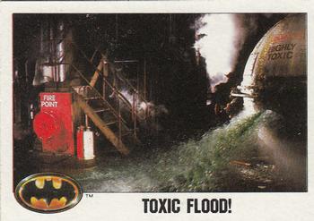 1989 Topps Batman #29 Toxic Flood! Front