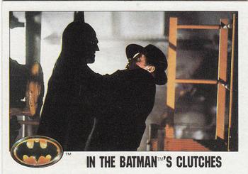 1989 Topps Batman #30 In the Batman's Clutches Front