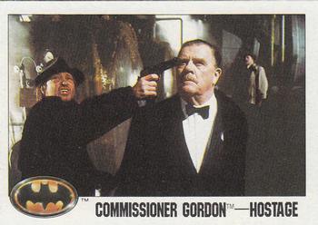 1989 Topps Batman #31 Commissioner Gordon--Hostage! Front