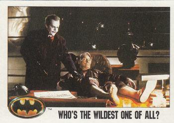 1989 Topps Batman #59 Who's the Wildest One of All? Front