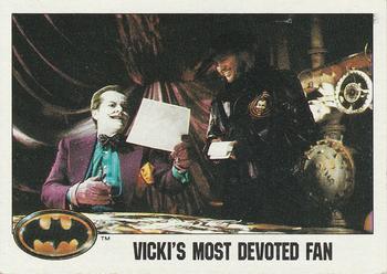 1989 Topps Batman #61 Vicki's Most Devoted Fan Front