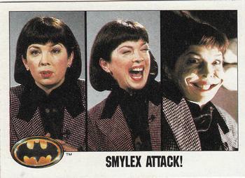 1989 Topps Batman #63 Smylex Attack! Front