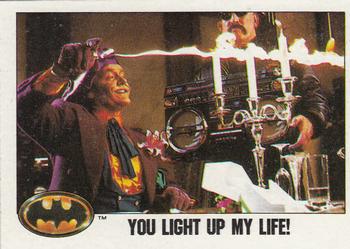 1989 Topps Batman #70 You Light up My Life Front