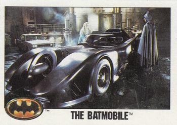 1989 Topps Batman #77 The Batmobile Front