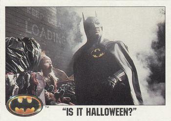 1989 Topps Batman #81 Is It Halloween? Front