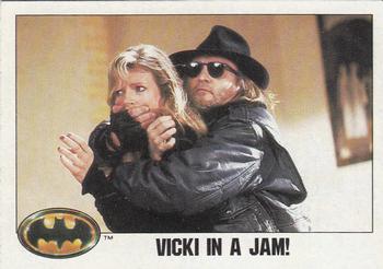 1989 Topps Batman #92 Vicki in a jam! Front