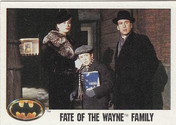 1989 Topps Batman #95 Fate of the Wayne Family Front