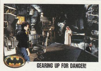 1989 Topps Batman #96 Gearing Up for Danger Front