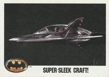 1989 Topps Batman #108 Super-Sleek Craft! Front