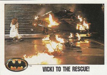 1989 Topps Batman #110 Vicki to the Rescue! Front