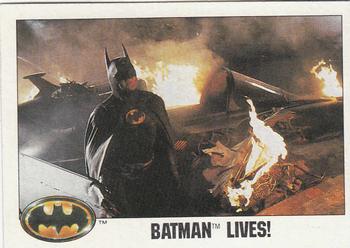 1989 Topps Batman #112 Batman Lives! Front