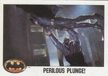 1989 Topps Batman #119 Perilous Plunge! Front