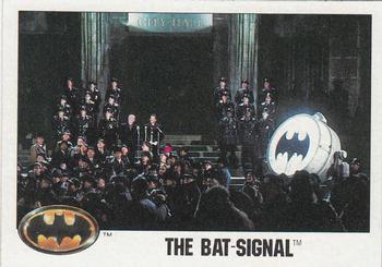 1989 Topps Batman #131 The Bat-Signal Front
