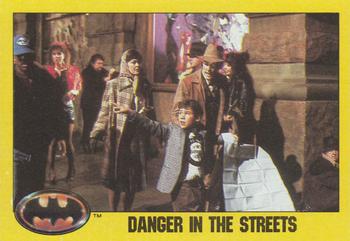 1989 Topps Batman #156 Danger in the Streets Front