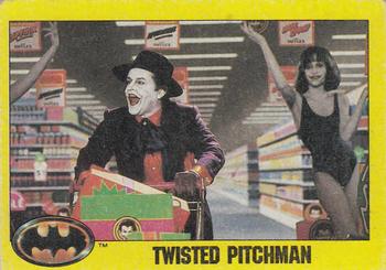 1989 Topps Batman #161 Twisted Pitchman Front