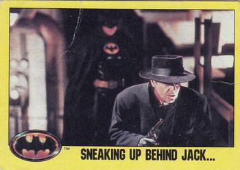 1989 Topps Batman #174 Sneaking up behind Jack… Front