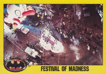 1989 Topps Batman #175 Festival of Madness Front