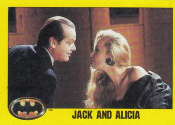 1989 Topps Batman #185 Jack and Alicia Front