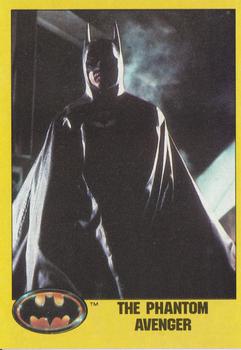 1989 Topps Batman #190 The Phantom Avenger Front