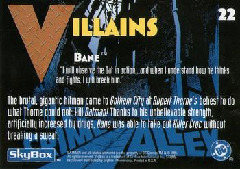 1995 SkyBox The Adventures of Batman & Robin #22 Bane Back