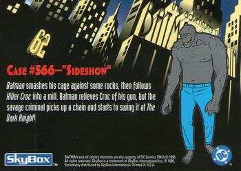 1995 SkyBox The Adventures of Batman & Robin #62 Case #566-
