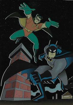 1995 SkyBox The Adventures of Batman & Robin - R.A.S. Foil #R3 Batman & Robin Front