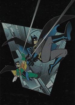 1995 SkyBox The Adventures of Batman & Robin - R.A.S. Foil #R4 Batman & Robin Front