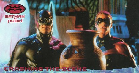 Batman Robin Movie Widevision Trading Card Set 