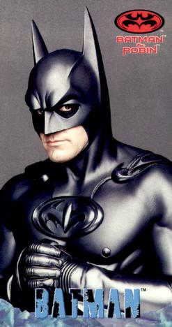 1997 SkyBox Batman & Robin Widevision - Profiles #P1 Batman Front