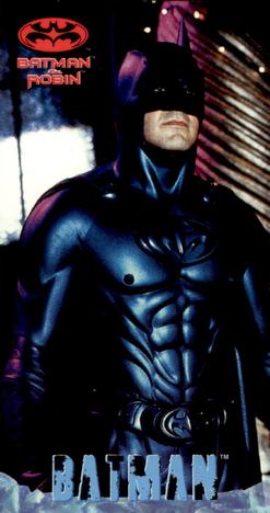 1997 SkyBox Batman & Robin Widevision - Profiles #P2 Batman Front