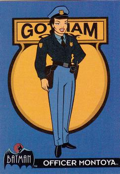 1993 Topps Batman: The Animated Series #10 Officer Montoya Front