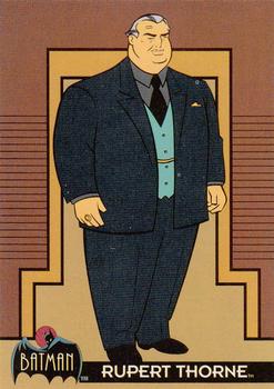 1993 Topps Batman: The Animated Series #37 Rupert Thorne Front