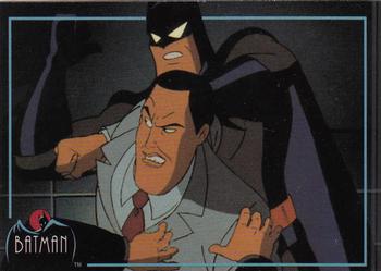 1993 Topps Batman: The Animated Series #97 Batman and Harvey Dent Front
