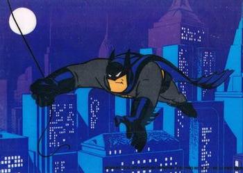 1993 Topps Batman: The Animated Series - Vinyl Mini-Cels Series 1 (blank back) #NNO Batman Front