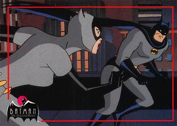 1993 Topps Batman: The Animated Series - Promos #NNO Batman & Catwoman Front