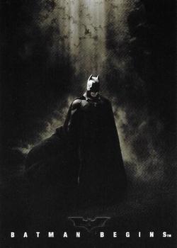 2005 Topps Batman Begins #1 Batman Begins Cover Card Front