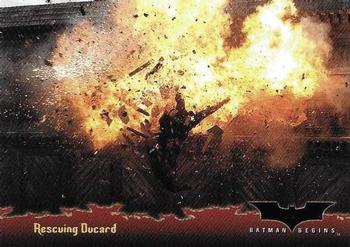 2005 Topps Batman Begins #33 Rescuing Ducard Front