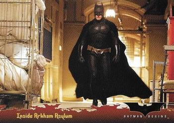 2005 Topps Batman Begins #58 Inside Arkham Asylum Front